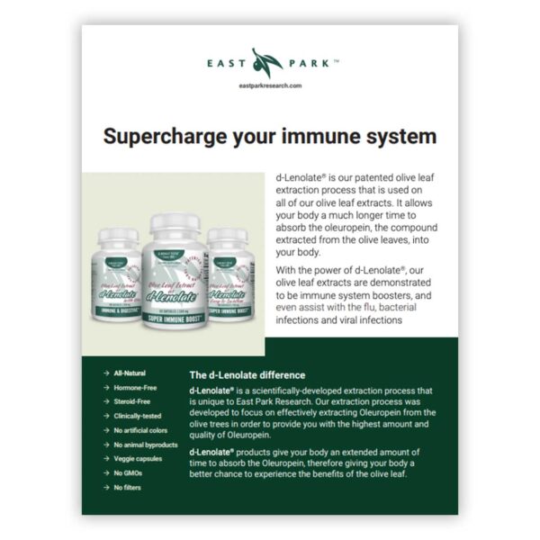 d-Lenolate Olive Leaf Extract Brochure FREE
